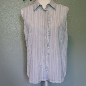 Land's End Sleeveless Blouse